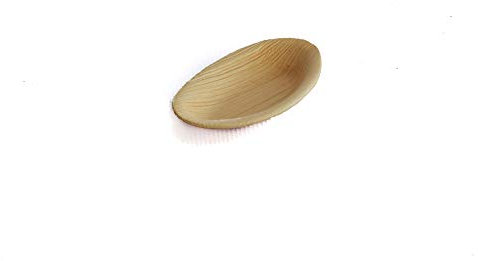 DISPOSABLE GREEN® | 9 x 6 CM Egg Shape DIP Small Bowl | COMPOSTABLE, Biodegradable, Disposable Tableware, ECO Friendly | Sturdy | 25 PCS