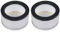 vidaXL 2X Filtros HEPA para Aspiradoras de Ceniza Lavables Partícula Diminuta de Polvo Repuesto Malla Metálica Resistencia al Calor Fácil de Instalar