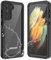 FHZXHY Coque étanche pour Galaxy S21 Plus avec protecteur d'écran intégré - Protection robuste contre les chutes sous l'eau - Coque étanche pour Samsung Galaxy S21+ 5G 6.7 - Noir/transparent