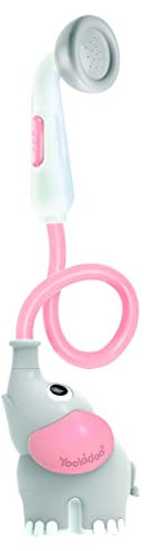 Yookidoo Ducha bañera Elefante Grifo de Juguete con Bomba de Agua para máxima diversión en la bañera (Rosa)