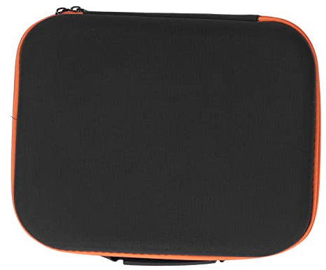 Mallette à Outils Outils Sac de Rangement PU EVA Zipper Design Portable Boîte de Transport Réservoir Multifonctionnel pour le Travail en Extérieur Moulin électrique Accessoires Paquet (Carré)