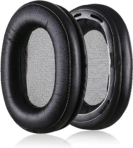 Mdr-1a Ohrpolster Ohrenschützer AIKKAUK Kopfhörer Ohrpolster Swap unterstütztes Zubehörmodell geeignet für kompatibel mit SONY MDR 1ADAC 1ABT Kopfhörer Ohrpolster Swap Unterstützter Ersatz (Schwarz)