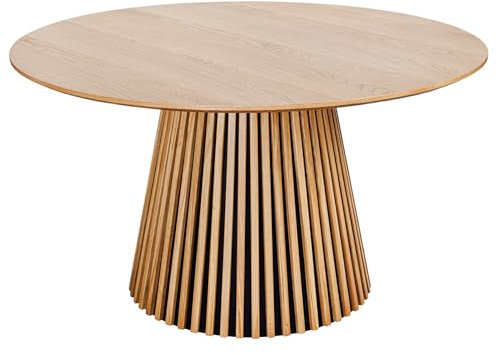 riess-ambiente.de Runder Esstisch Valhalla Wood 120cm Natur Eiche