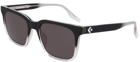 Converse Unisex CV559S Advance II Sunglasses, 009 Black/Crystal Gradient, 54