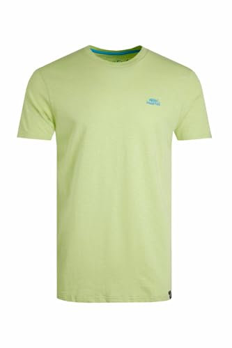 Weird Fish Fished Branded T-Shirt Acid Lime Size S