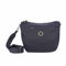 Joop! Jeans - Umhängetasche mit Reißverschluss, Schultertasche in Dunkelblau mit silbernen Details, Maße 31x28x12 cm