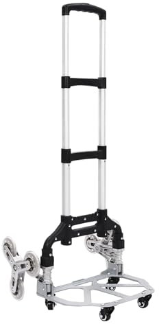 Aluminium Treppen Kletterer Hand Trolley Faltbare Hand Trolley, Treppensteigwagen, Faltbarer Treppensteiger, ausziehbarer Handwagen