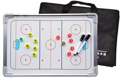 Multifunktional Taktiktafel,FußBall Taktiktafel Tragbar,Premium Magnetisch Taktikmappe,Einfach Bedienen Und Tragen,Taktikbrett FüR Eishockey,FüR FußBalltaktik,Aufstellungen,SpielzüGe üBungen
