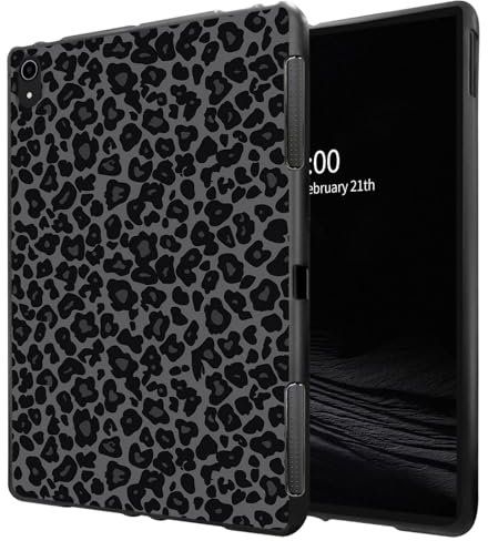 RMJKXQZG Tablet-Hülle für iPad 10. Generation für iPad 10,9 Zoll (2022), schlankes Design, mattes TPU-Gummi, weiche TPU-Schutzhülle für iPad 10. Generation, dunkelgrünes Leopardenmuster