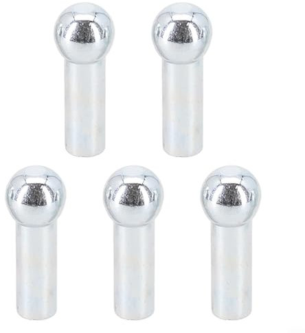 Besttoolifes Gym Pulley Stopper Wire Port Joint Parts, 5Pcs Suitable For 5Mm Or 6Mm Diameter Cables Ball Terminals Wire Port Joint Parts For Cable Machine Use Lifting Cable(6mm)