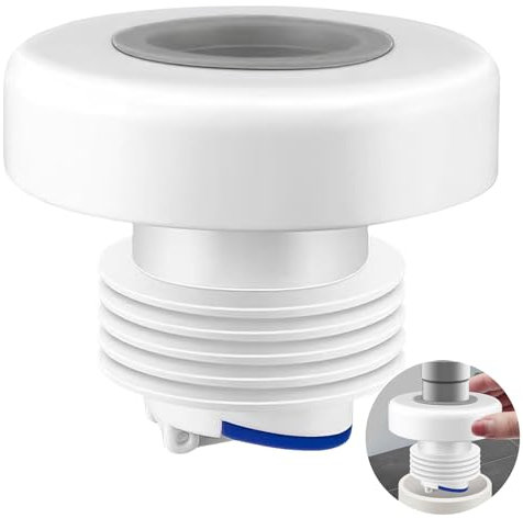 Sewer Plug, Washing Machine Pipe Cap Sewer Hose Seal Plug, Universal 30mm Waste Pipe Connector, Deodorizing Drain Seal for Bathroom & Kitchen