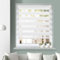 Grandekor Doppelrollo Klemmfix ohne Bohren Weiß 65x110cm(Stoffbreite 61cm) Fenster Rollos für innen Klemmrollos Duo Rollos für Fenster ohne Bohren mit Bohren Privatschutz UV-Schutz Zebrarollo