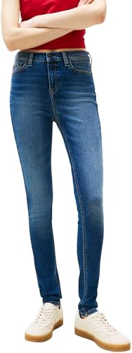 Tommy Jeans Damen Jeans Hose Nora Skinny Fit