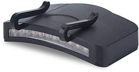 Ailgely 11 LED Kappe Clip Kopf Lampe Licht Hut Outdoor Angeln Camping Wasserdicht Tragbare