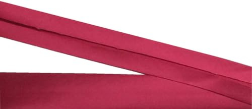Großhandel für Schneiderbedarf 3 m Satinschrägband pink 20 mm vorgefalzt