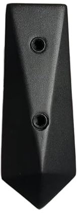 KMERCE - Pinza de vidrio pesado para guardabarros, soporte para vallas de cristal para piscina de acero inoxidable, pinza de fijación lateral para vidrio de mano corriente, balcón y barandilla de