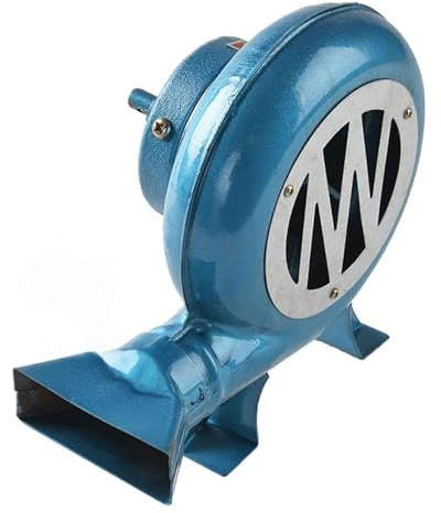 JOUFNING Handkurbel Schmied Schmiede Gebläse, Iron Gear Popcorn-Ventilator, Manuelles BBQ-Luftgebläse Kochen, Metallventilatorflügel(250W)