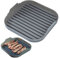 Cuiseur à bacon pour four à micro-ondes pour fourrage alimentaire en silicone micro-ondes bacon plateau non bâton avec rain