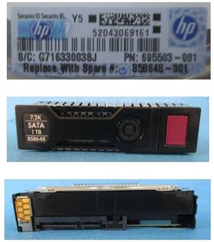 HPE SPS-DRV HDD 1TB 6G 7.2K LFF SATA MDL SC (858648-001)