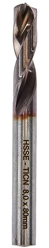 KS TOOLS 332.0308 Foret à Dépointer HSSE-TICN 80mm Gris