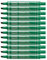 Pentel N60 Chisel Point Marker - Green (Pack of 12)
