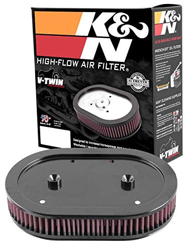 HD-0900 K&N Filtro aria di ricambio compatibile con H/D SPORTSTER SCREAMIN' EAGLE ELEMENT 88-12 (filtri dell'aria Powersports)