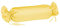 Fleuresse Colours Nackenrollenbezug, Mako Satin, gelb, 15 x 40 cm