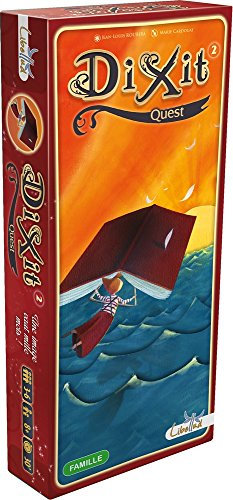 Asmodee Dixit 2 - Erweiterung: Quest Gesellschaftsspiel – Brettspiel