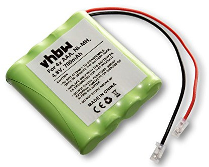 vhbw Akkupack aus 4X AAA Micro