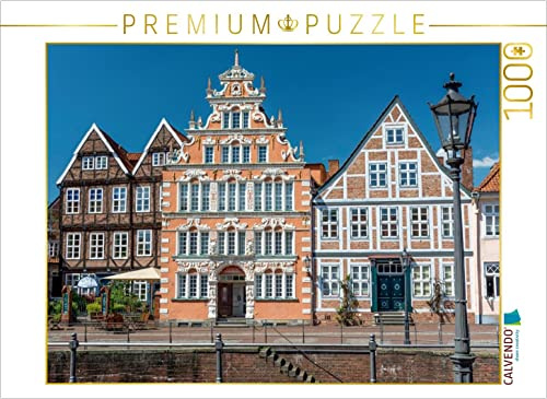CALVENDO Puzzle Stade im Alten Land | 1000 Teile Lege-Größe 64 x 48 cm Foto-Puzzle für glückliche Stunden