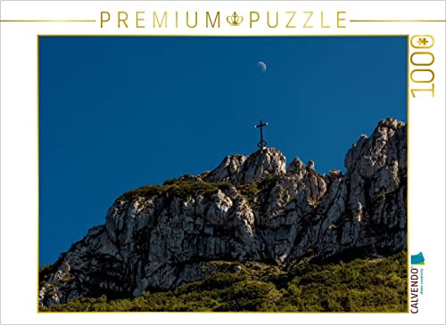 CALVENDO Puzzle Kampenwand-Gipfel | 1000 Teile Lege-Größe 64 x 48 cm Foto-Puzzle für glückliche Stunden
