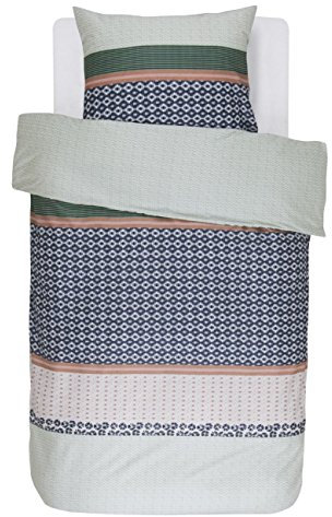 Essenza Bettwäsche Bisa I Größe 155x220 80x80 l Farbe Multi Mehrfarbig l Reine Baumwolle