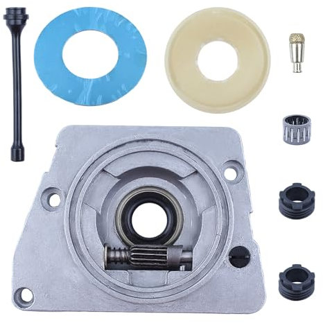 Haishine Pompa dell'olio Ingranaggio a vite senza fine Copertura antipolvere Tubo di lavaggio Filtro Kit per HUSQVARNA 61 66 266 268 272 XP 266XP 268XP 272XP Parti per Motosega