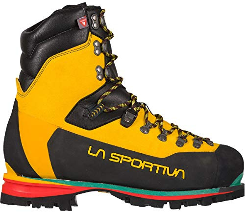 LA SPORTIVA Nepal Extreme Gelb-Schwarz - Primaloft Isolierter Vibram Hochtourenbergschuh, Größe EU 41 - Farbe Yellow