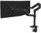 Ergotron LX - Brazo de doble monitor apilable vertical, soporte de escritorio VESA - para 2 monitores de hasta 24 pulgadas, 7 a 20 libras cada uno, negro mate