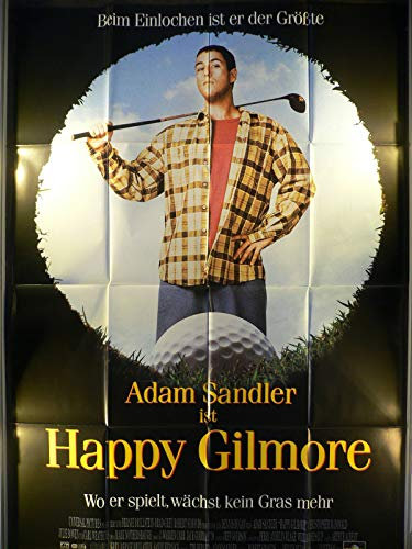 Happy Gilmore - Adam Sandler - Videoposter 120x80cm gefaltet (g)
