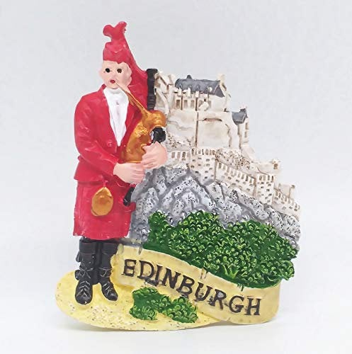 Edinburgh Scotland United Kingdom 3D Fridge Magnet Travel Souvenir Gift Collection Home & kitchen Decoration Magnetic Sticker Craft