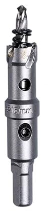 Scie cloche bimétallique en carbure T.C.T robuste LAIWEI de qualité industrielle coupe trou en acier inoxydable 5/8(16mm)