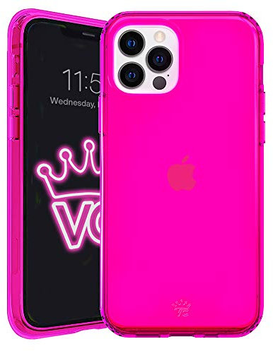 Velvet Caviar Compatible with iPhone 12 Pro Max - Neon Case (Neon Pink)
