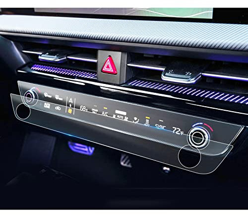 LFOTPP [2 Stück] Kia EV6 Klimaanlage Bildschirm Schutzfolie, Zubehör Nano 5H Anti-Kratzen Anti-Fingerprint Displayschutzfolie Kunststoff Folie Displayschutzfolie