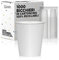 cubex professional 1000 Bicchieri in cartoncino da 180 ML Bianchi, per Caffè, Acqua, Bevande Calde e Fredde, 100% Riciclabili