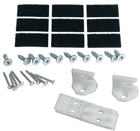 easyPART Compatible / remplacement pour fixation de porte Bosch 10009603 - Montage de porte Siemens 00626592 pour porte extérieure de lave-vaisselle
