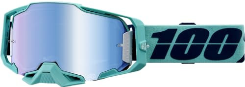 Unbekannt 100% ARMEGA Premium Schutzbrille (Esterel – spiegelblaue Gläser)
