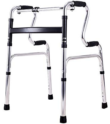 Gehgestell Faltbares leichtes Gehgestell aus Aluminium, Gehhilfe, Gehhilfe (75-86 cm)