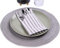 mon bijou® Stoffservietten 36er Set – Grau-Weiß Gestreift 45x45 cm – 100 % Baumwolle – Waschbare Gastronomie Servietten für Hotels, Restaurants, Catering & Events – Nachhaltig & robust