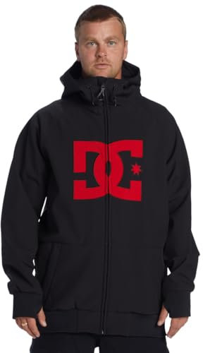 DC Shoes - Spectrum Softshell Snow Jacket per Uomo - Anthracite - L