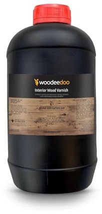 WooDeeDoo Interior Wood Varnish | Clear | Gloss | Tester 10ml | Quick Drying Wood Sealer | Protection Against Scratches, Spills, Scuffs, and Marks