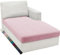 YSTELLAA Housse Coussin Canapé Extensible, Housse De Coussin Canapé Antidérapant Universelle, Protection Meubles Couvre, Siège Élastique, Doux, pour Le Salon, Chaise Longue, Rose