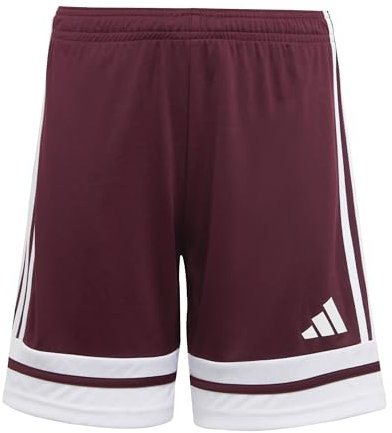 adidas Unisex Kinder SQUADRA25 Short Kids, Team Maroon 2/White, 11-12 Years