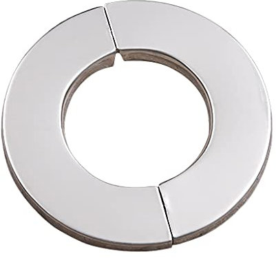 Runde Rosettenplatte aus Edelstahl, für Küchenarmaturen, Waschbecken, Toiletten, Rosetten-Abdeckplatte